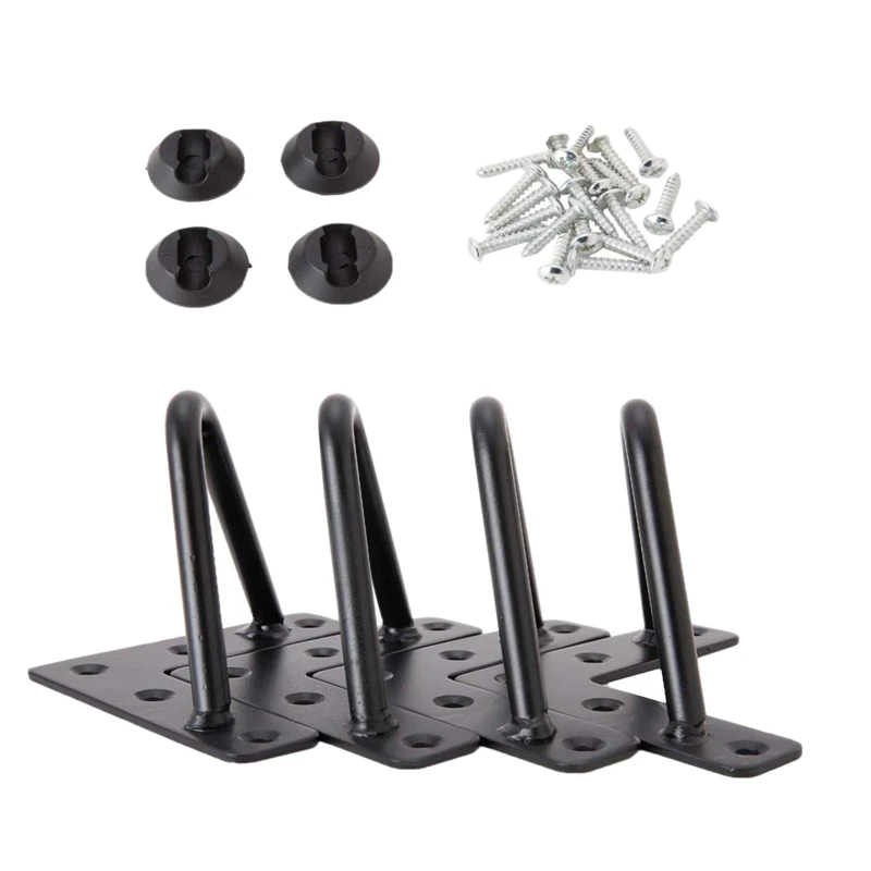 4 шт./компл. дюйма шпилька ножки стола 2 Rod твердой древесины шкафа стильная мебель