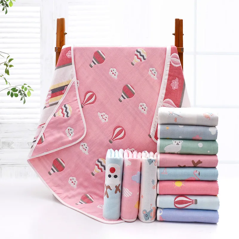 Одеяло для новорожденных 90*90 см обнимающееся одеяло детское Марлевое полотенце