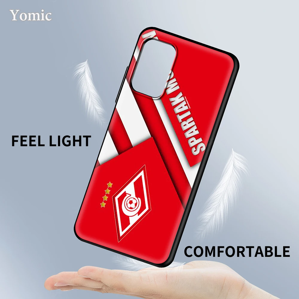 

Russian Spartak Moscow Football Capa for Oneplus 8 Nord 7 8T N10 7T Pro 5G N100 Z TPU Black Phone Case for 1+ 8Pro Soft Cover