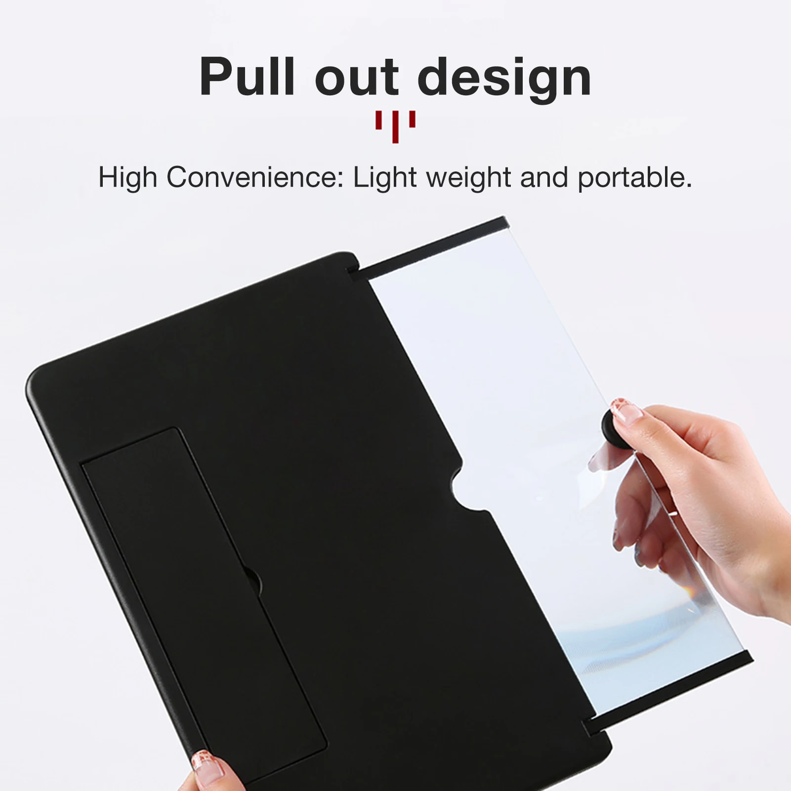 16 inch Mobile Phone Screen Magnifier 3D Enlarger Magnifying Video Amplifier Bracket Universal Foldable Desk Holder Stand |
