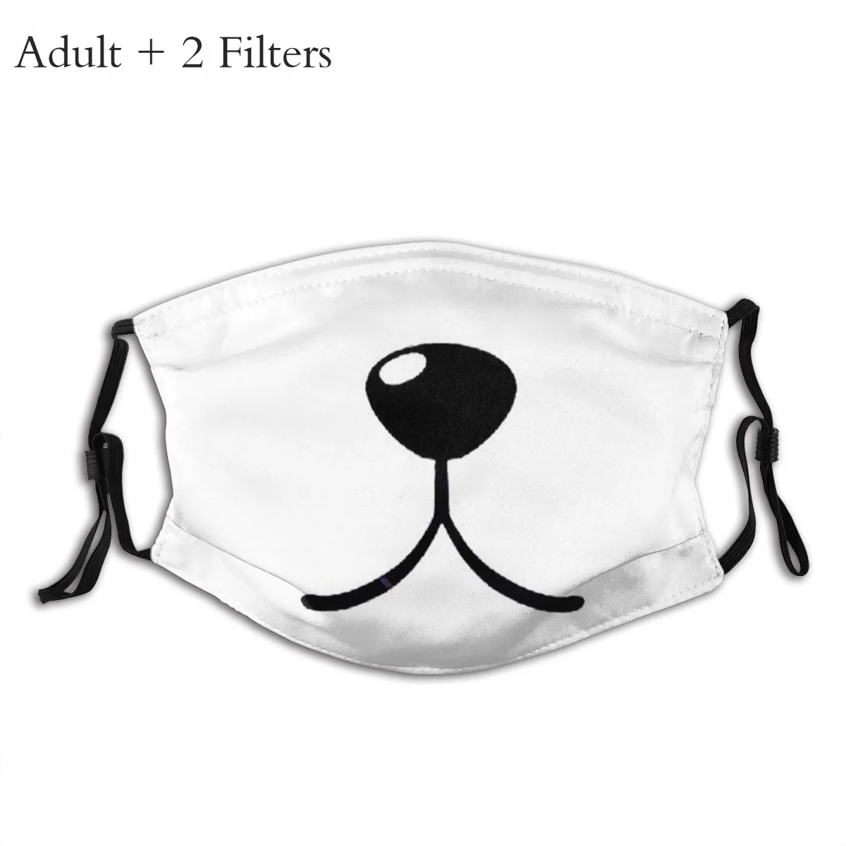 

K.K Smiles Unisex Dust-proof Mouth Cover Mask Animal Crossing New Horizons Cosplay Game With Filters Protection Respirator