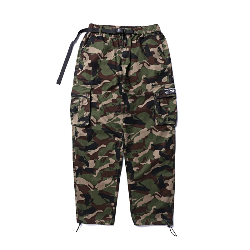 Стрейчевые брюки с несколькими мешками свободные регулируемые для занятий