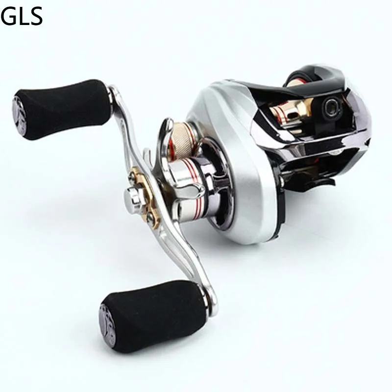 

2021 New 8KG Max Drag Fishing Reel 6.5:1 Gear ratio High Speed Left/right Hand Freshwater/Saltwater Baitcasting Reel