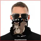 Не Fxck с белками белые банданы бандана шарф DIY шеи Buffe 3D бесшовные банданы Велоспорт маска повязка на голову на открытом воздухе