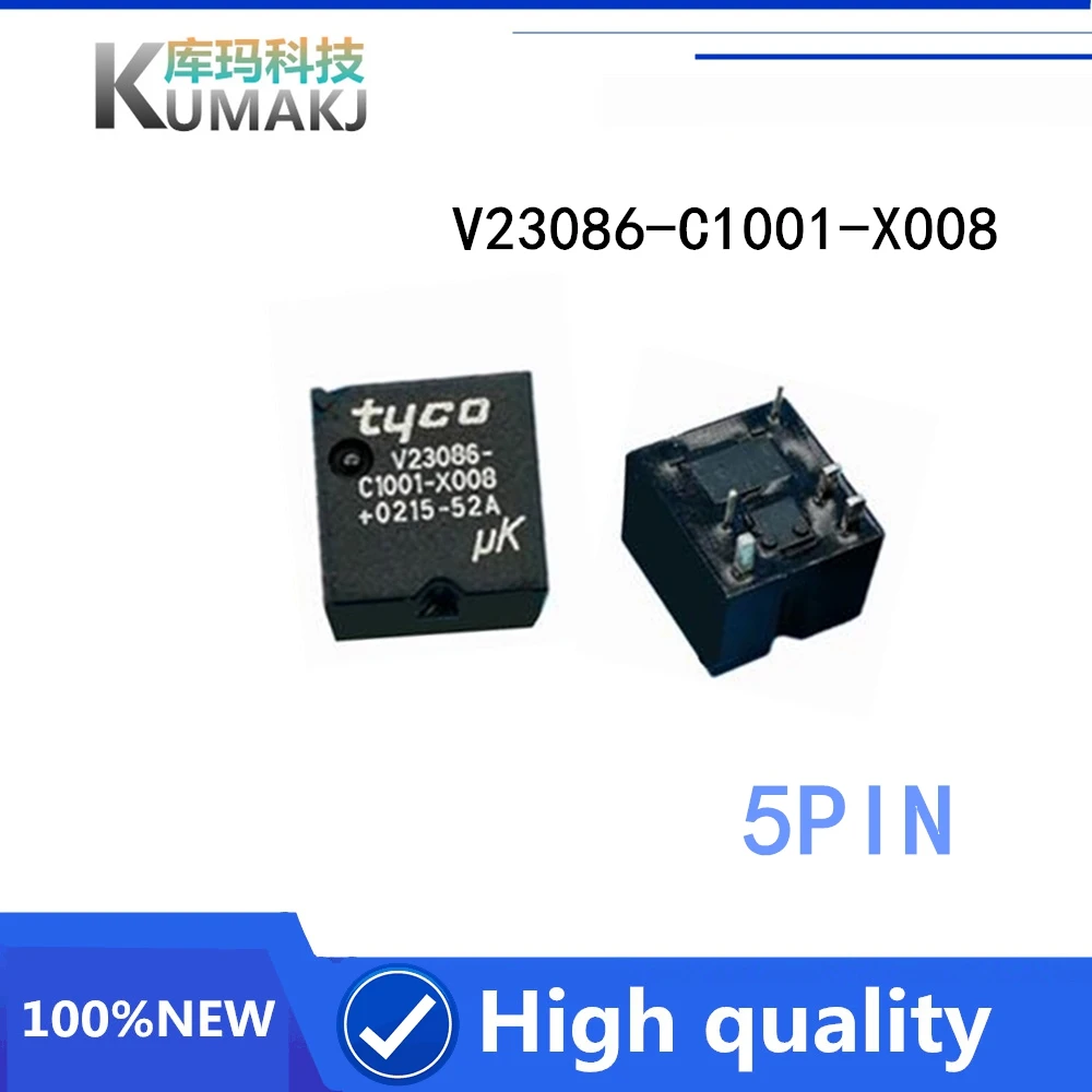 2 шт./Лот новое автомобильное реле Φ V23086 C1001 X008 5PIN не может открыть ключ общее |