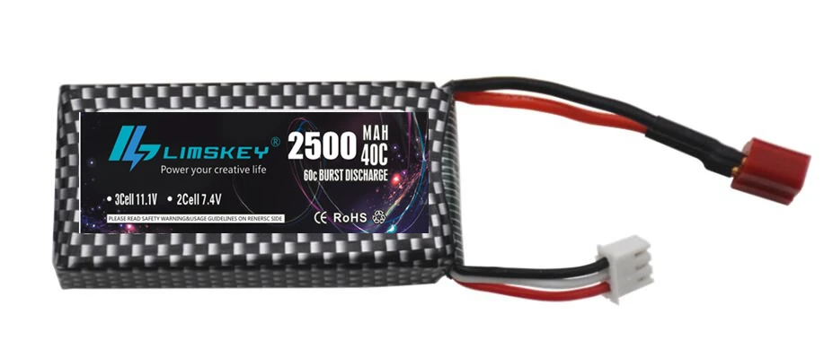 7.4v battery Charger Sets for Syma X8C X8W X8G X8 RC Quadcopter Parts 12428 12423 Car 2500mAh Lipo | Игрушки и хобби