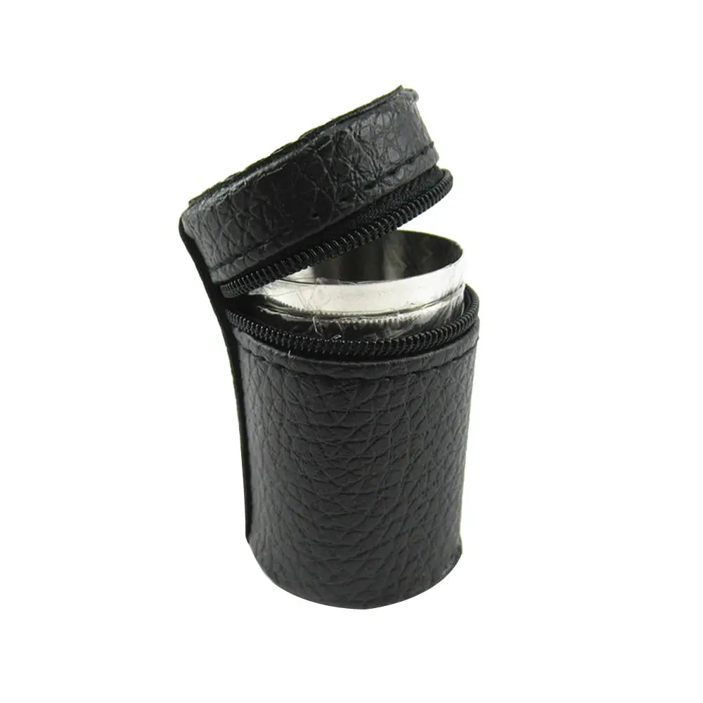 4 шт 30/70 мл мини чашки из нержавеющей стали портативные для вина Виски пивные с