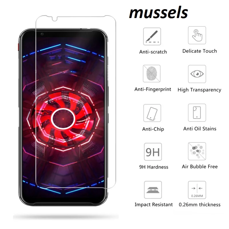 Закаленное премиум стекло 9H 2.5D для ZTE Nubia Red Magic 3 Защита экрана Защитная пленка |