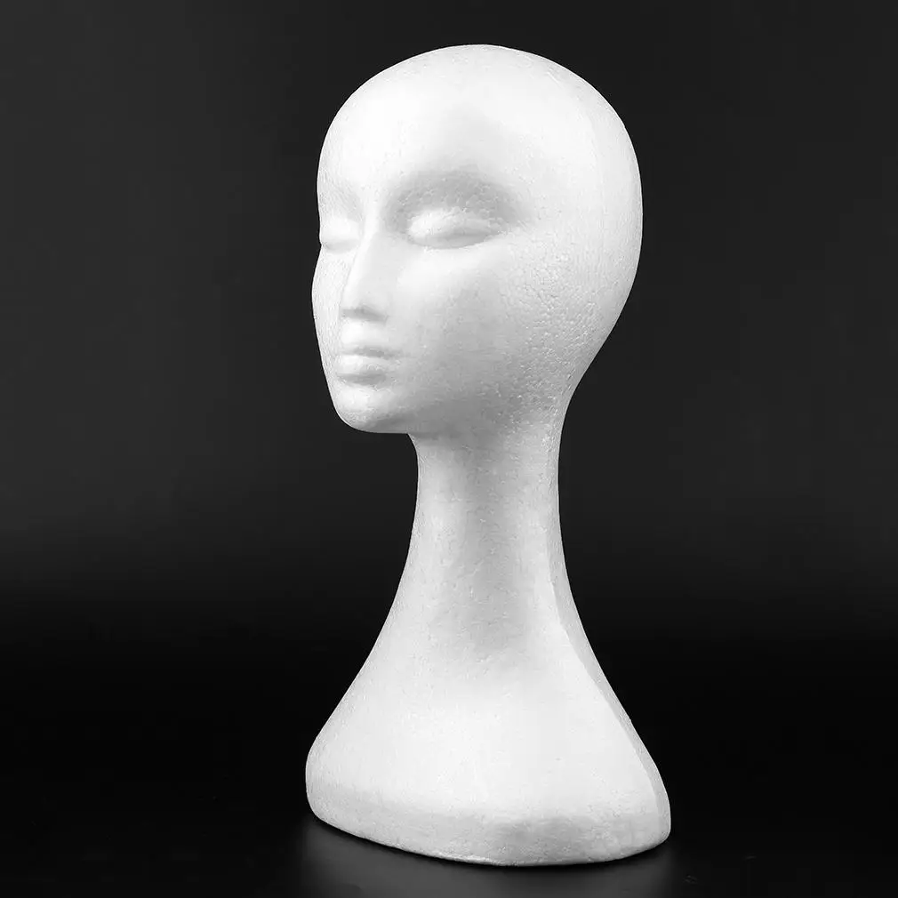 Манекен из пенополистирола для мужчин и женщин модель головы подставка парика
