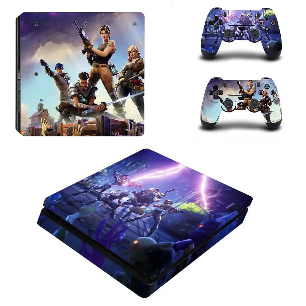 Тонкий защитный чехол для PS4 виниловые наклейки консоли и контроллера Playstation 4