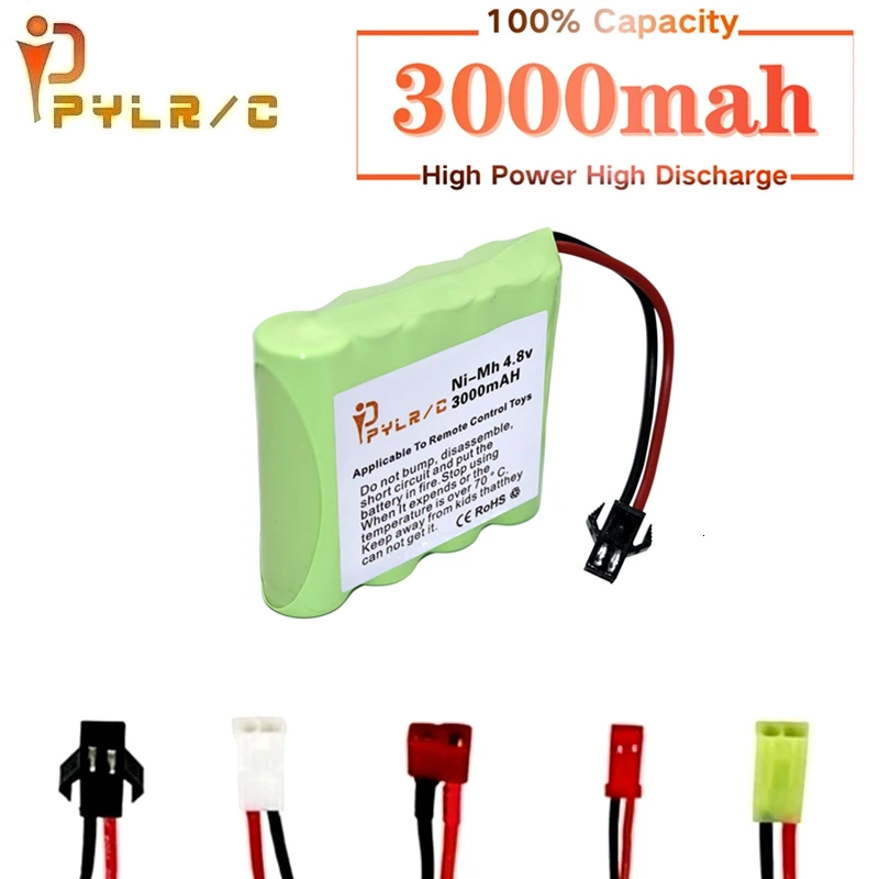 Аккумуляторная батарея 4 8 в для радиоуправляемых игрушек автомобилей танков