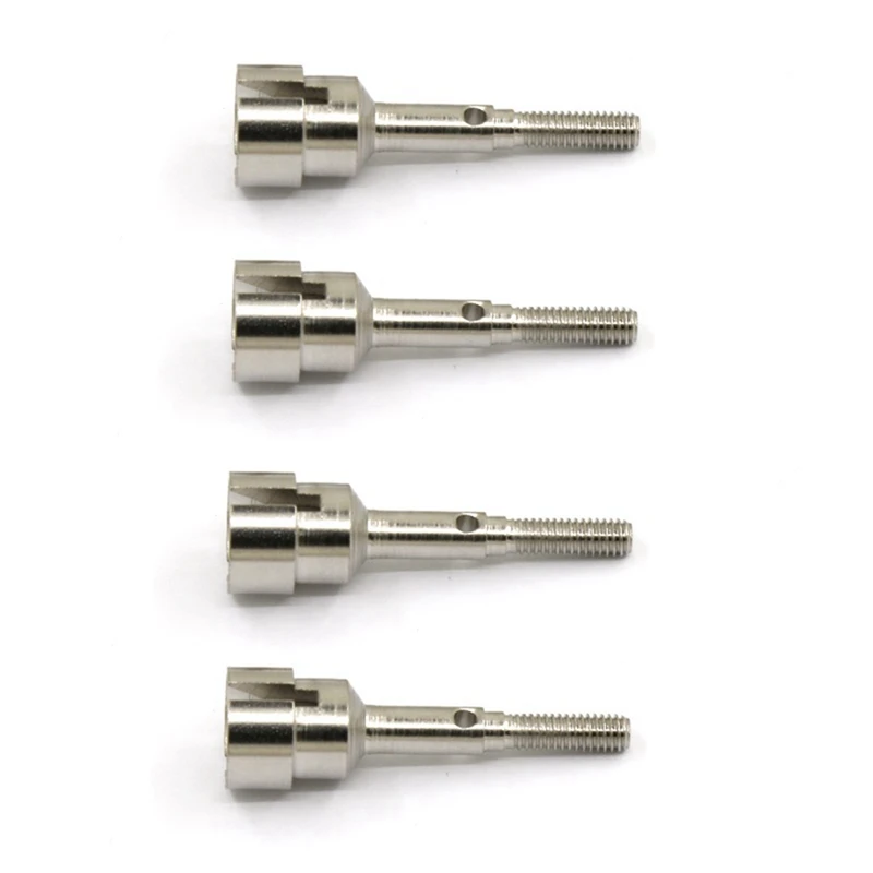 

4Pcs Metal Drive Shaft Cup Wheel Axle for Wltoys 104001 1/10 RC Car Upgrade Parts Accessories