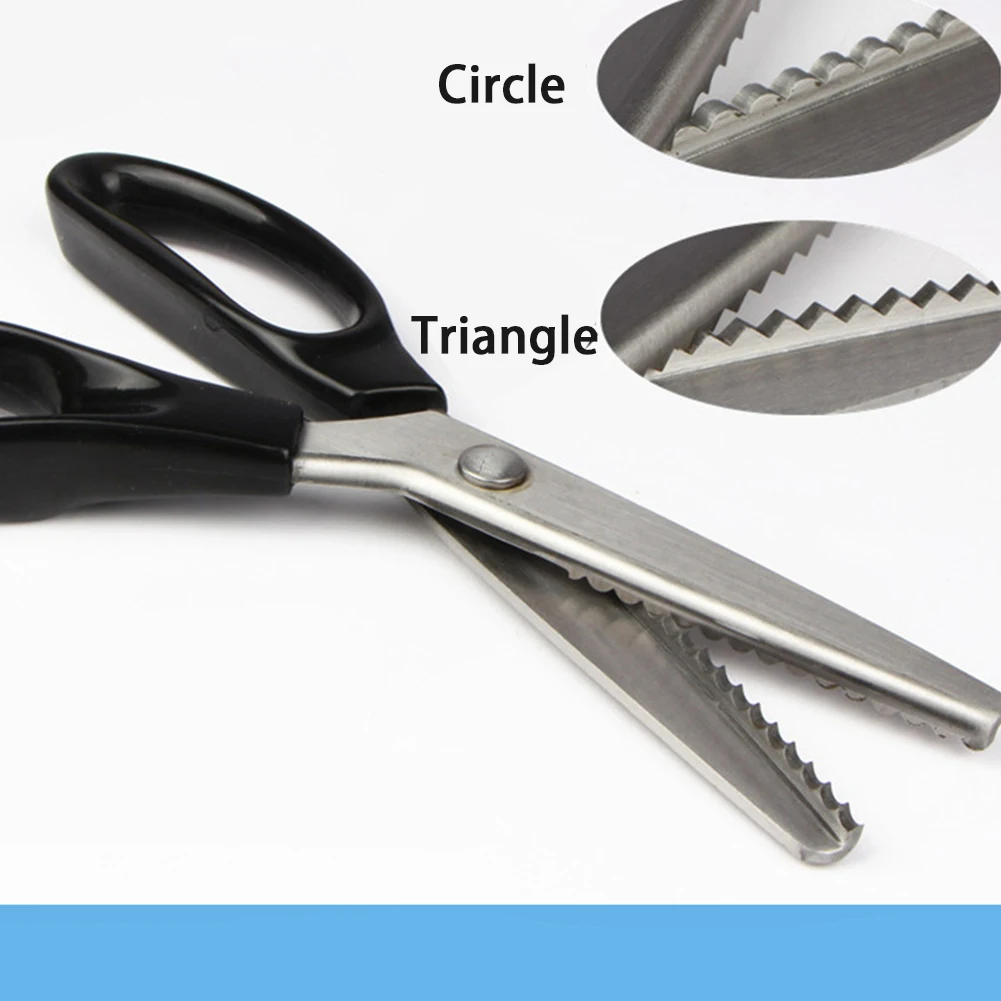 

Craft Tool Scissors Upholstery Cut Tailor Shears Sewing Fabric Leather Zig Zag Dressmaking