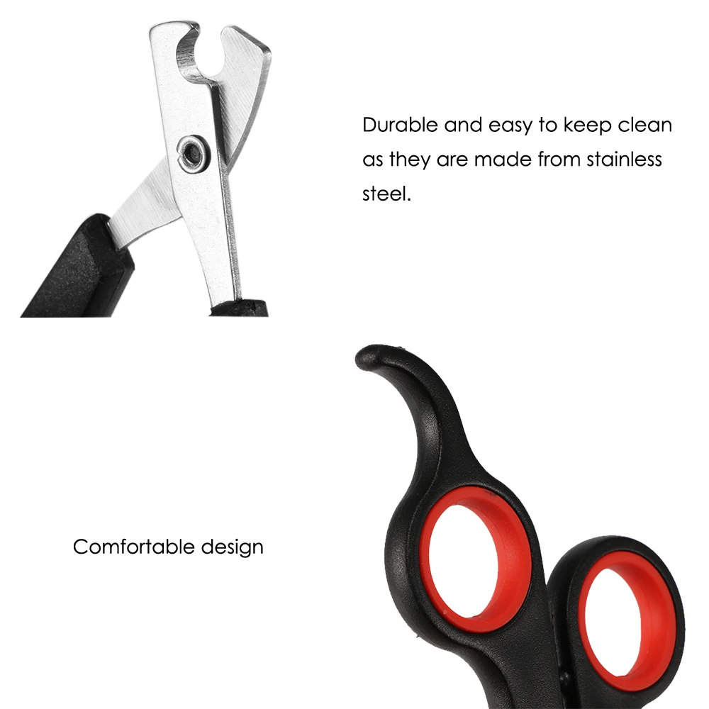 Машинка для стрижки когтей из нержавеющей стали|Кусачки собак| |