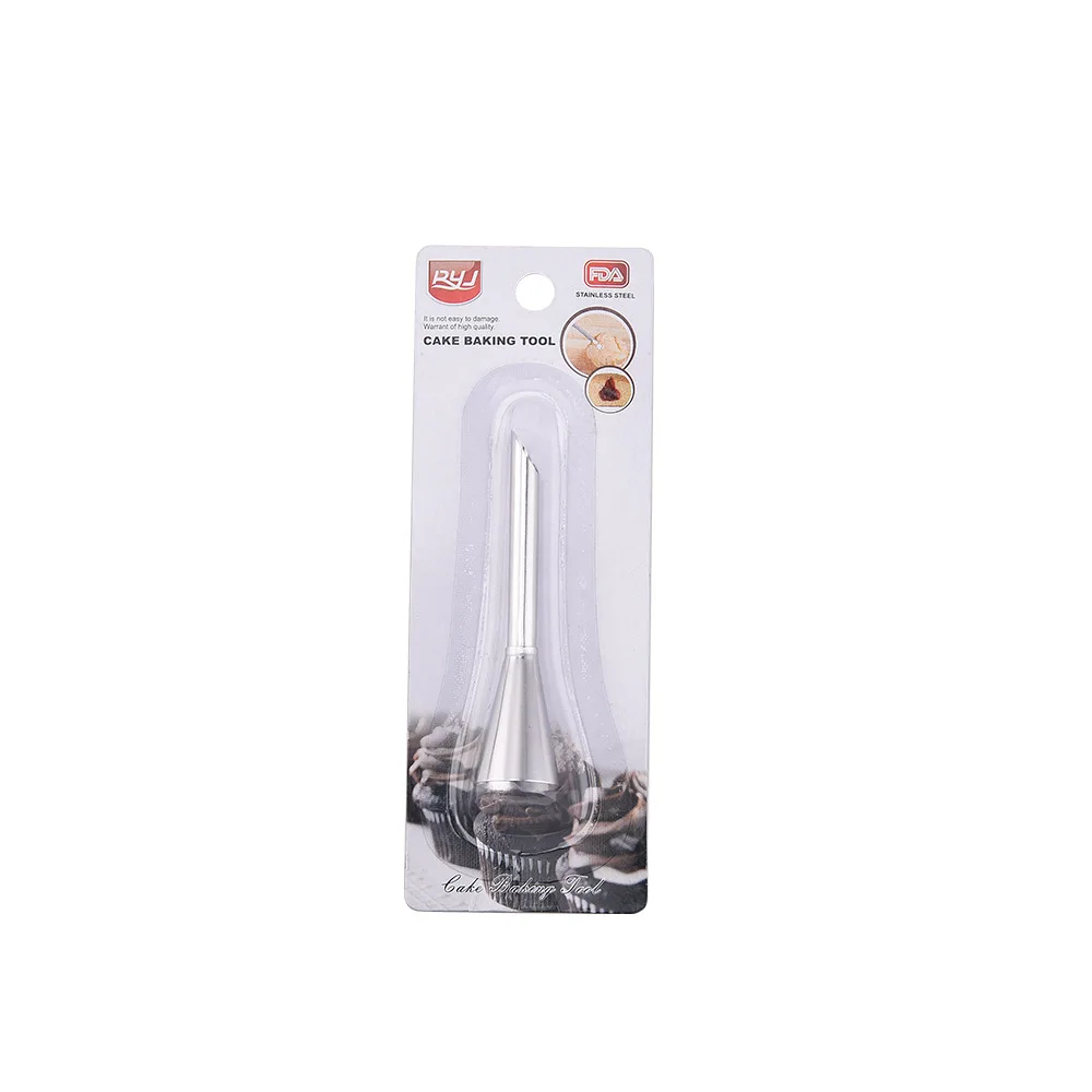 

Stainless Steel Puff Mouth Household Decorating Cream Mouth Pointed Puff Mouth Set DIY Baking Tools Confectionery Pastry Tool