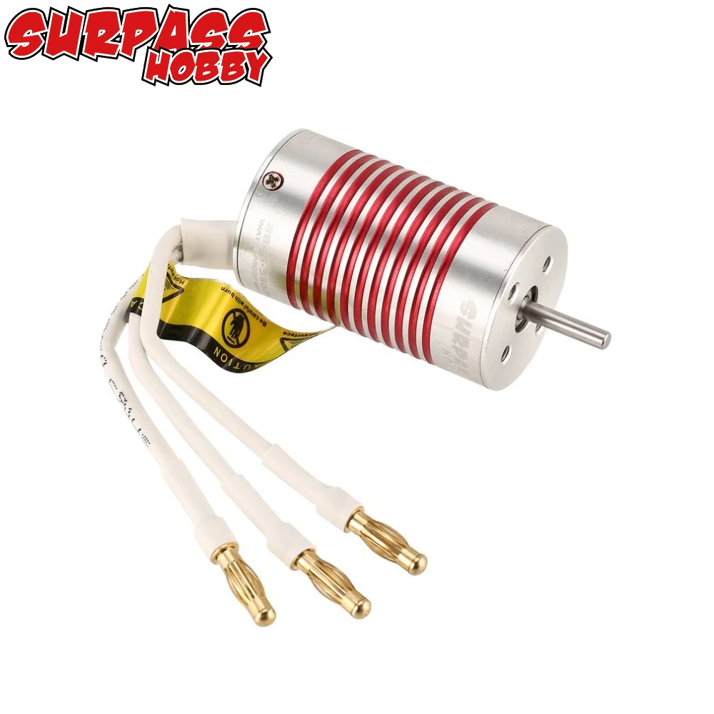RC водонепроницаемый 2845 4370/3930/3800/3100KV 4-полюсный двигатель + 45A электронный