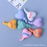 cute balloon jewelry diy small drop latex mobile phone case material bag hand made blessing bag resin accessories