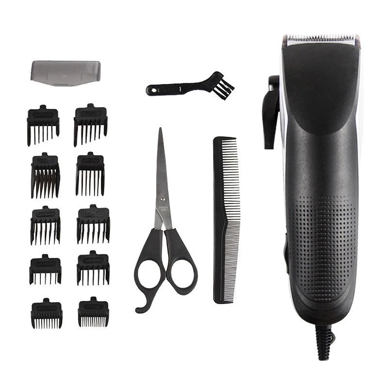 

10 Limit Comb Fine Carving Trimmer Barber Special Electric Hair Clipper Wired Electric Clipper Shaving Machine Barber Shop 45D