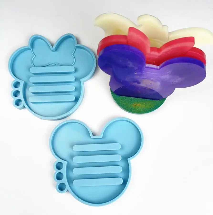 

Mouse Coaster Mold Coaster Holder Resin Molds Cupmat Mold Silicone Moulds for DIY Epoxy Resin Craft Jewelry Making Tools