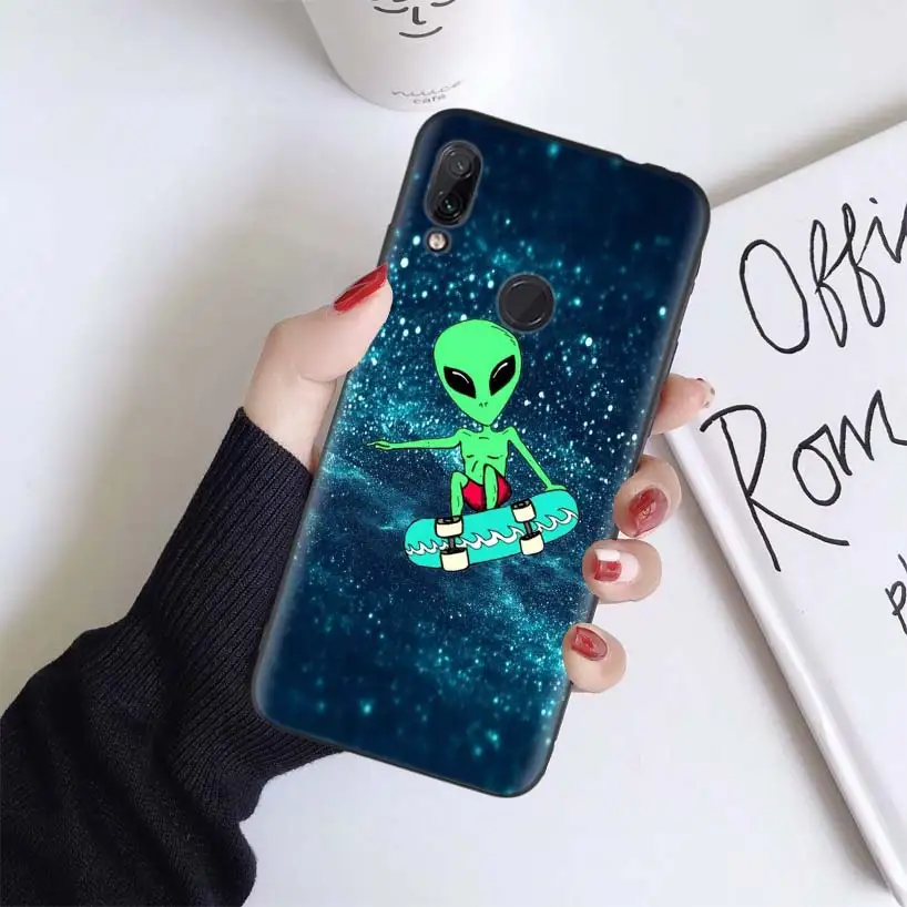 BS053-1 Милый чехол Alien Believe UFO ET для Xiaomi Redmi Note 7 8 K20 7S 7A 6 6A Pro S2 5 mi Play 9T CC9 E A1 A2 Lite F1 мягкий чехол для телефона - Цвет: BS053-1