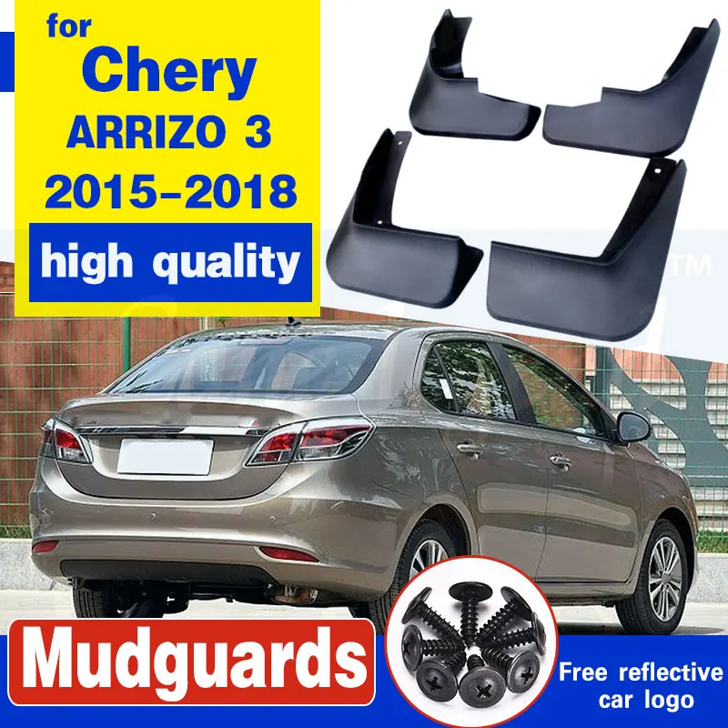 Автомобильные аксессуары ABS пластиковые Брызговики для Chery ARRIZO 3 2015 2016 2017 2018