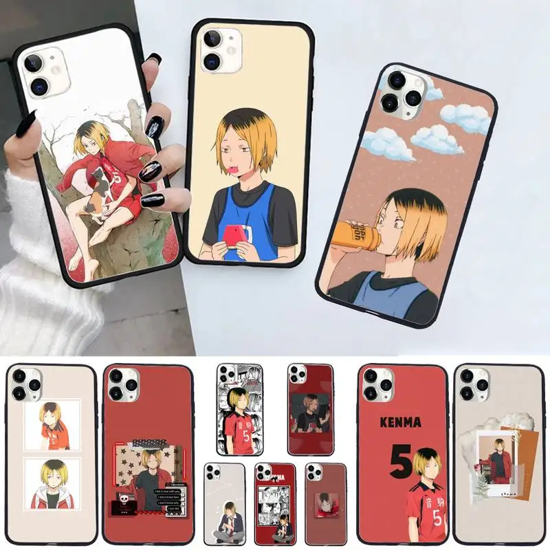 

Haikyuu anime Kenma Kozume Phone Case For iphone 12 11 13 7 8 6 s plus x xs xr pro max mini shell