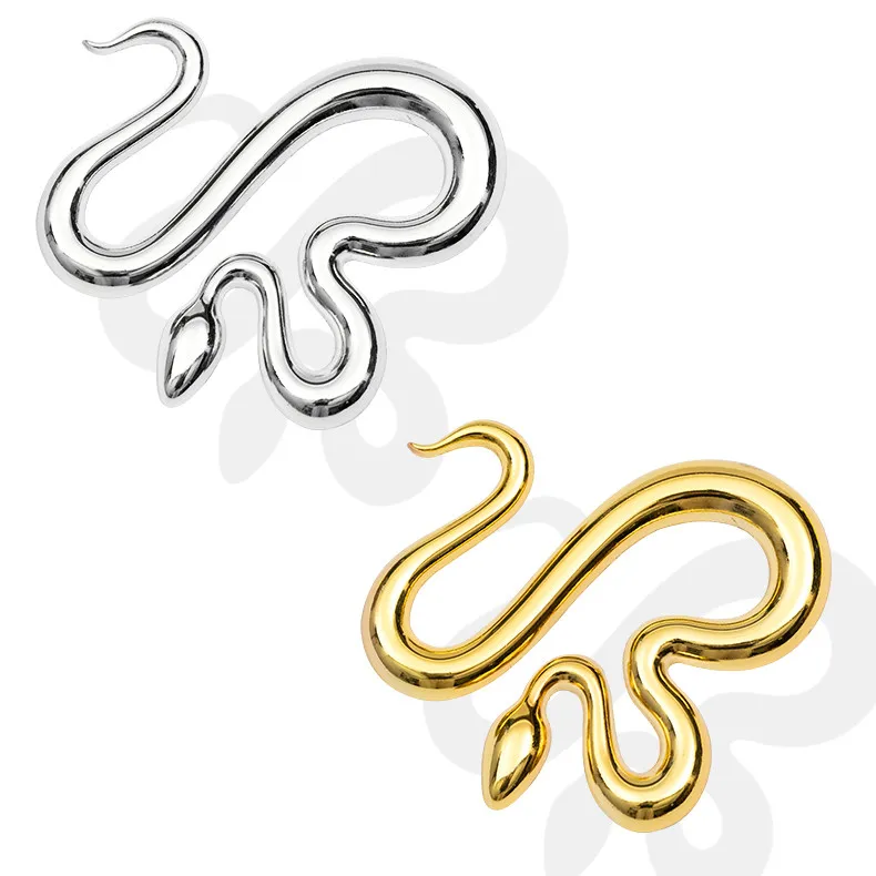 

1 шт. 3D металлический Змеиный автомобильный боковой брызговик задний багажник эмблема значок наклейка наклейки для Volkswagen JEEP Wrangler декоратив...