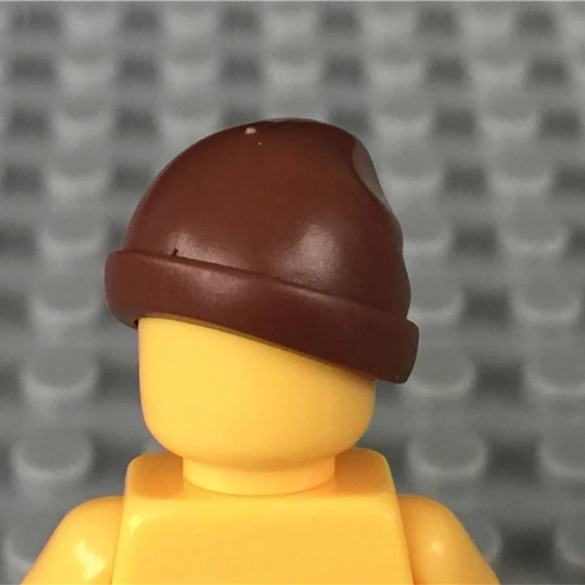 Совместимые фигурки строительные блоки MOC шляпа шлем лыжная Кепка Шерстяная