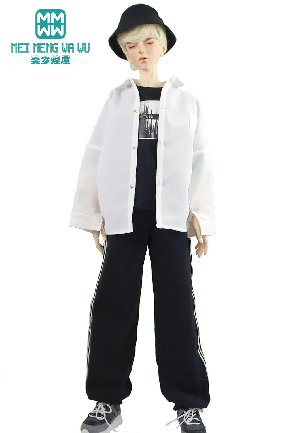 

Fits 68--75cm BJD SD17 POPO68 Uncle 1/3 Spherical joint Doll Fashion Shirts, T-shirts, sports pants