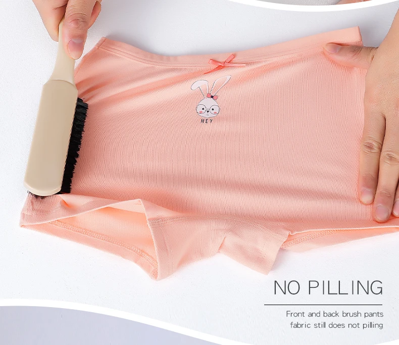 Нижнее белье из чистого хлопка для девочек 2 предмета лоскутные трусы-боксеры