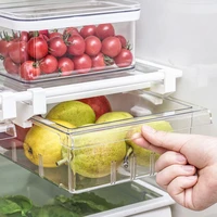 kitchen fridge drawer arrangement storage vegetable fruit egg cheese partition layer keep fresh save space