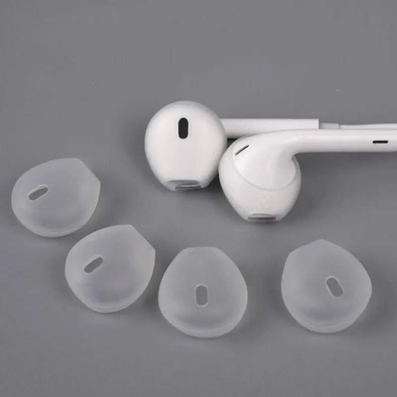 2 пары силиконовых амбушюров противоскользящие Сменные амбушюры для наушников