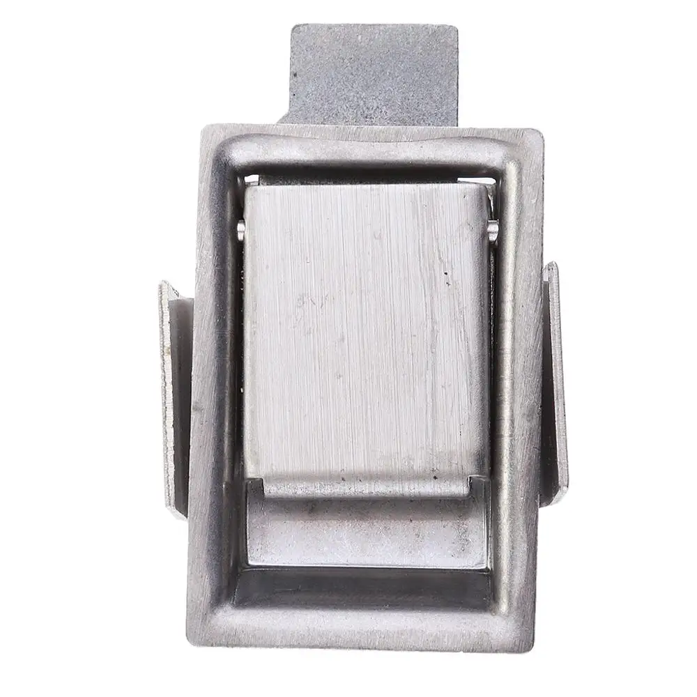 Flush Mount Single Point Handle - Stainless Steel Locking Interior Door Paddle Latch Safety Release Lock for Boat RV Toolboxes |