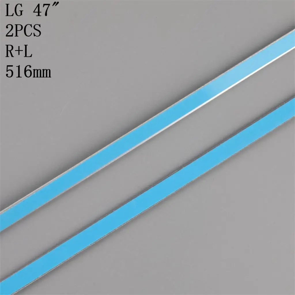 New 2 PCS/lot LED backlight strip 6922L-0071A 6916L1179B 6920L-0001C 63 LEDs 518mm for 47