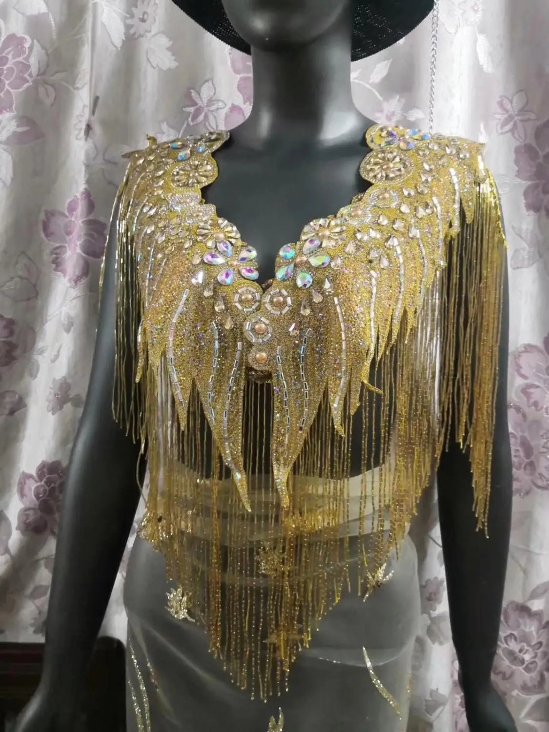 

Ручной работы, украшенный стеклянными бусинами и кистями, для аксессуаров для одежды, на возраст от 2 до 8 лет