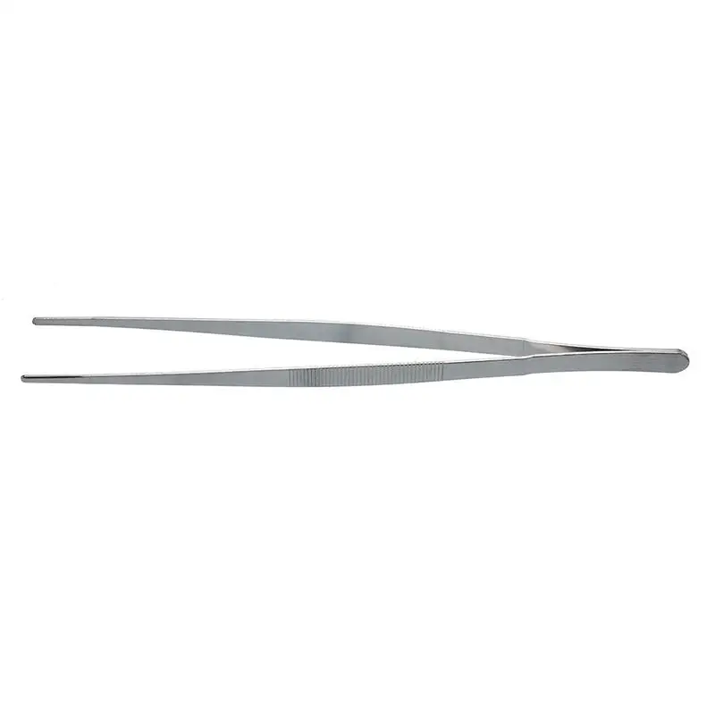 

Cooking BBQ Tools Food Barbecue Tweezers Tongs Stainless Steel Utensils Gadgets Kitchen Clip Accessories 30cm