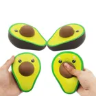 Игрушка-сжималка Kawaii в виде авокадо, фруктов, медленно восстанавливает форму, Ароматизированная, развивающая игрушка для детей, подарки для детей