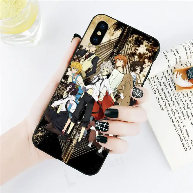 

Japan anime bungou stray dogs Phone Case for iPhone 11 12 pro XS MAX 8 7 6 6S Plus X 5S SE 2020 XR