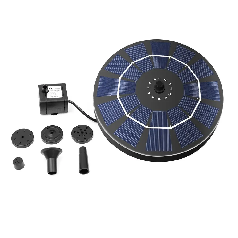 

Плавающий фонтан с солнечной батареей, небольшое ландшафтное оборудование, маленький набор фонтанов, ландшафтное оборудование