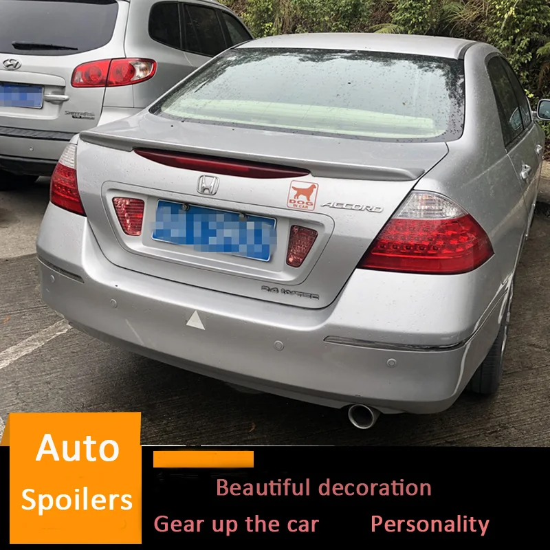 Спойлер для Honda Accord 2006 2007 высококачественный спойлер из АБС пластика заднего