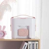 portable portable medicine cabinet multi layer first aid kit household multifunctional plastic wall mounted storage box