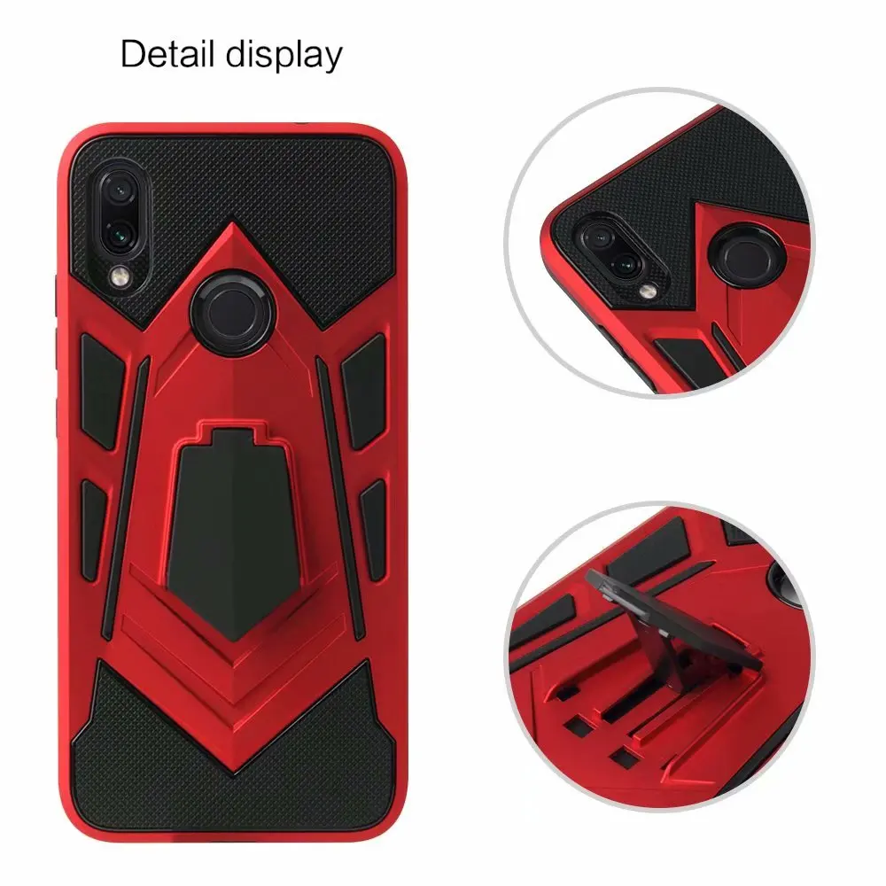 For Xiaomi Mi 9 8 Se Case Hard PC+Silicone With Stand Armor shockproof protective Back Cover for A2 Lite shell |