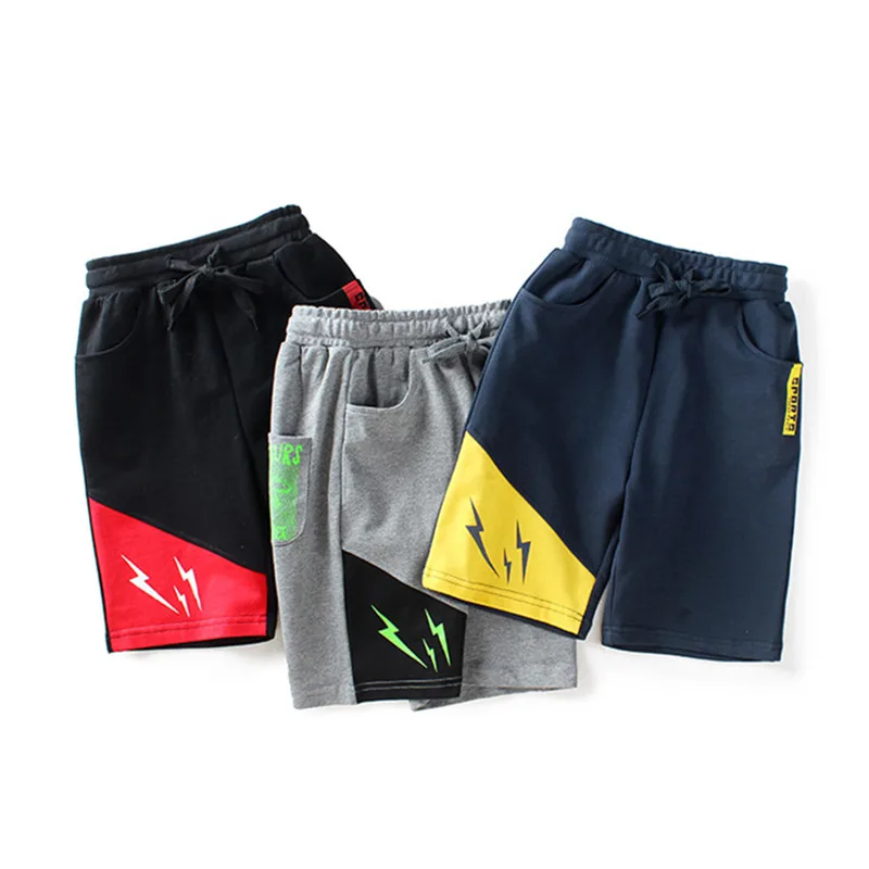 Шорты детские с принтом модные повседневные пляжные короткие штаны для