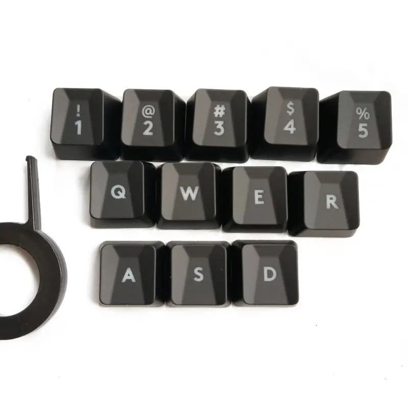 

12Pcs Bump Keyboard Keycaps for logitech G413 G910 G810 G310 G613 K840 Romer-G Switch Mechanical Keyboard Backlit Keycap