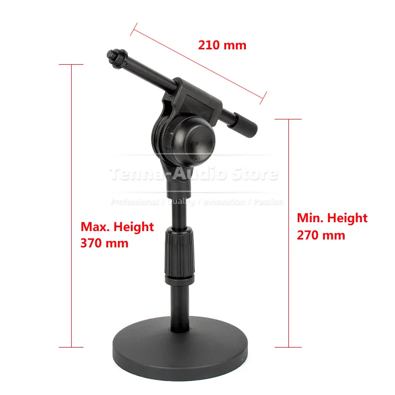 Регулируемая настольная подставка для микрофона SHURE SM7B SM 7B SM7 7 B Круглый