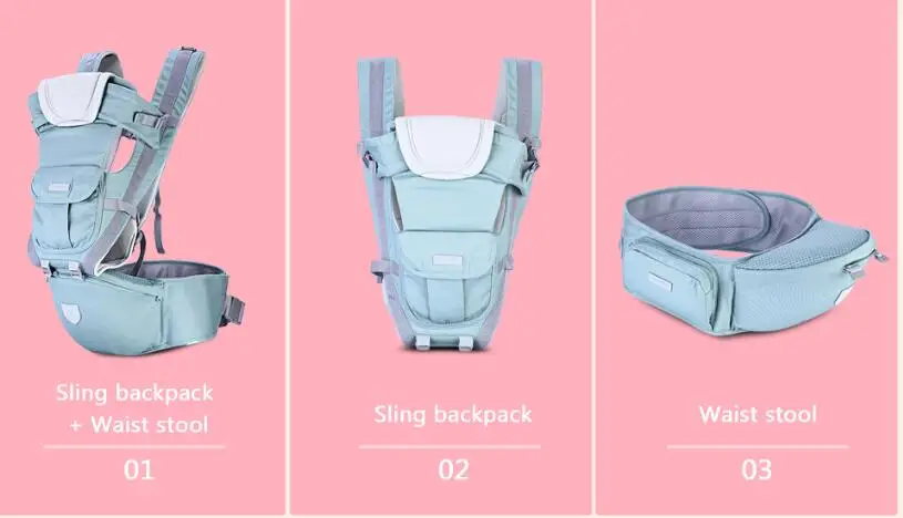 Многофункциональный эргономичный слинг Hipseat новорожденный кенгуру перевозчик 0