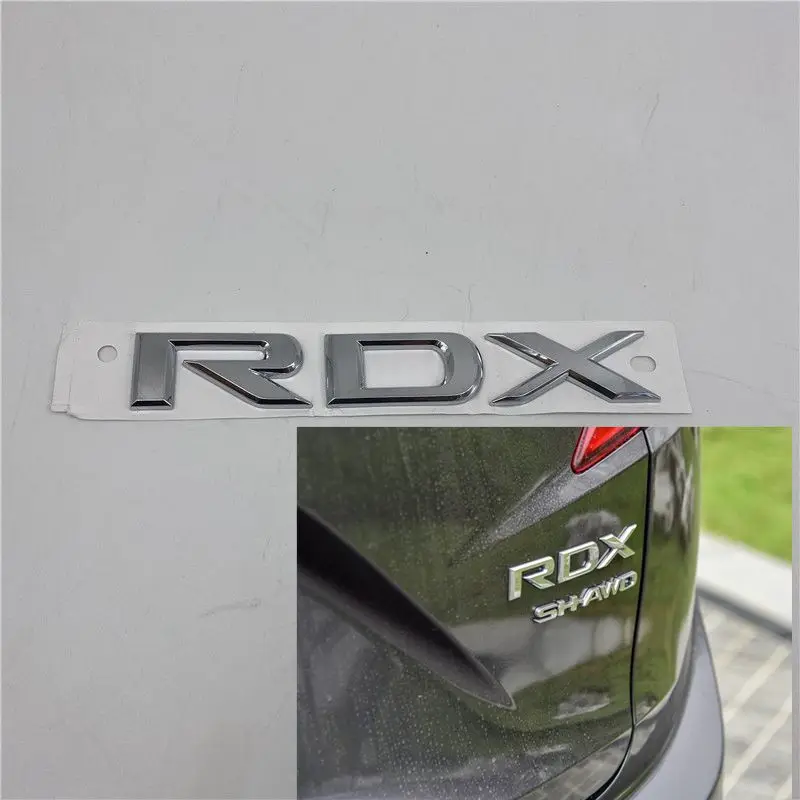 Для Honda Acura RDX Задняя Крышка багажника хромированная эмблема бейдж символ Знак