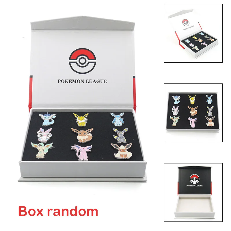 Новый Покемон значки Gym Фигурки игрушки Канто Johto Hoenn Sinnoh Unova Kalos Лига региона