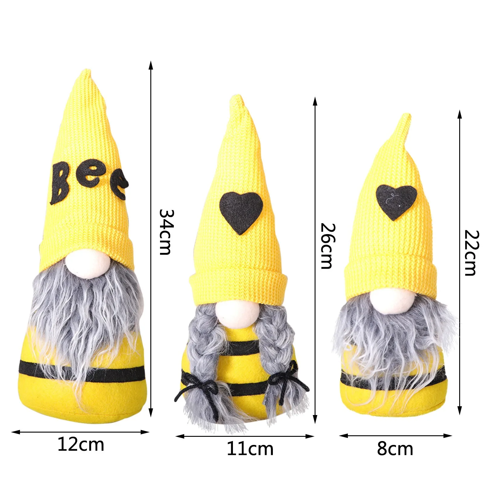 2021 Nordic &quotшмель&quot &quotв полоску гном Безликий куклы елка с орнаментом кукла