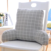 printed knitted cushion plush living room striped modern cushion comfy back pillow simple cojines decorativos home life bl50kd